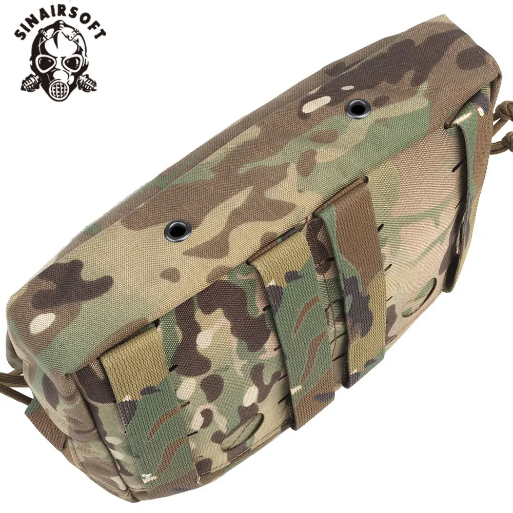 Bolsa táctica CCS GP, sistema de montaje MOLLE militar, bolsa de herramientas de almacenamiento de utilidad de doble cremallera para chasis MKV, chaleco de caza - imagen 4