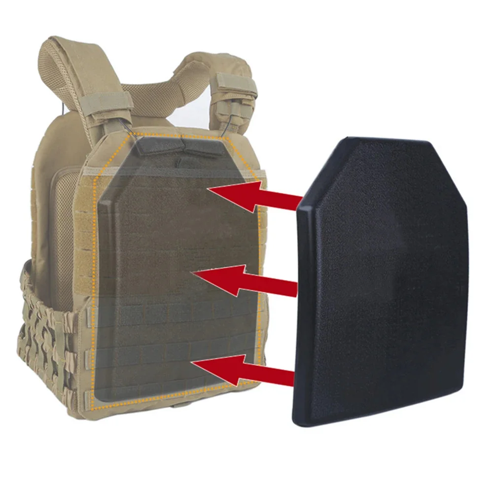 Chaleco táctico Airsoft MOLLE con placas protectoras SAPI - imagen 5
