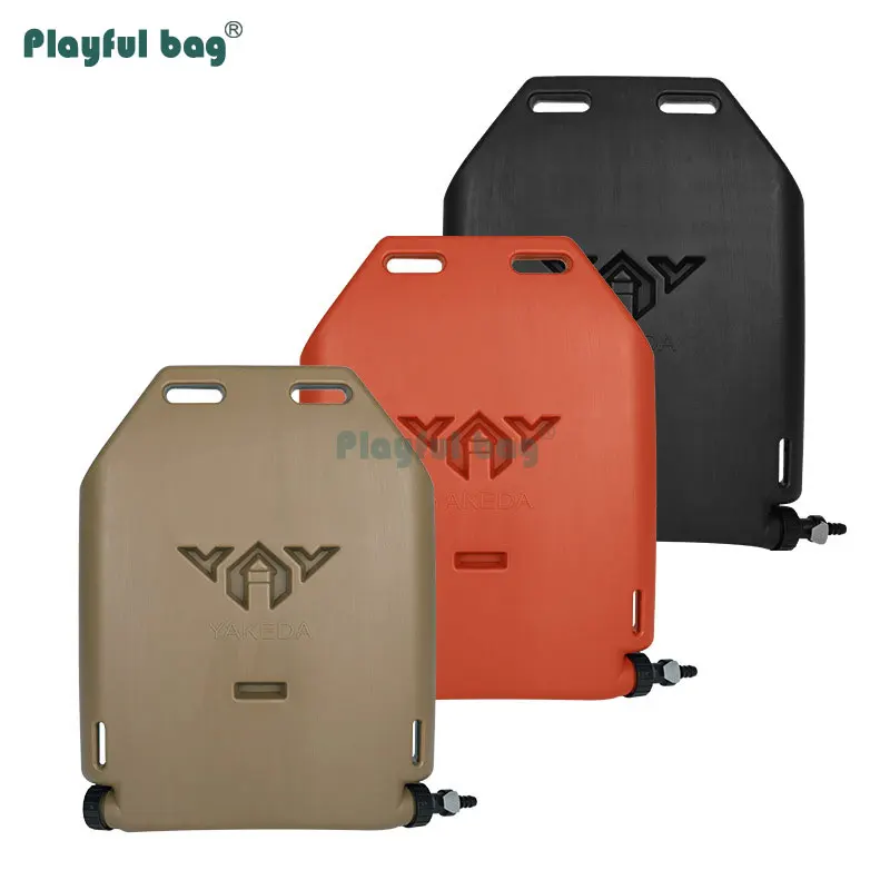 Chaleco táctico de hidratación de 1,75 l, placa de inserción de botella de agua de PE, protección de ventiladores militares, panel de agua, placa interior AVA81 - imagen 2