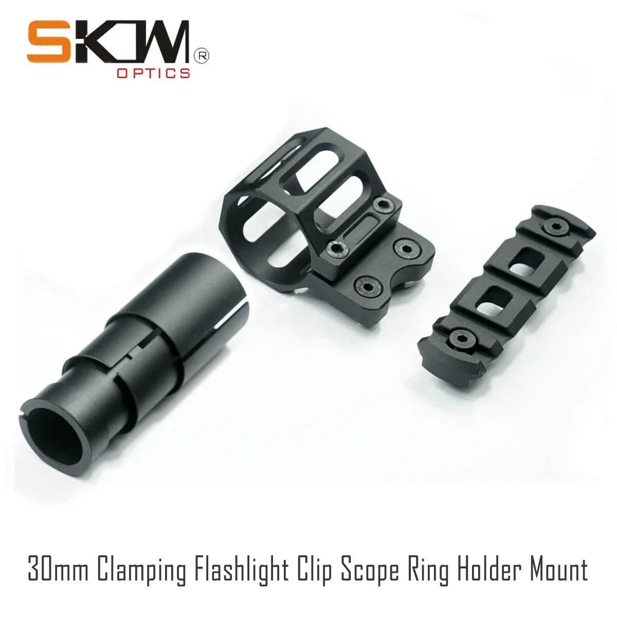 SKWoptics Soporte táctico para linterna M-LOK AK CNC 6061-T6