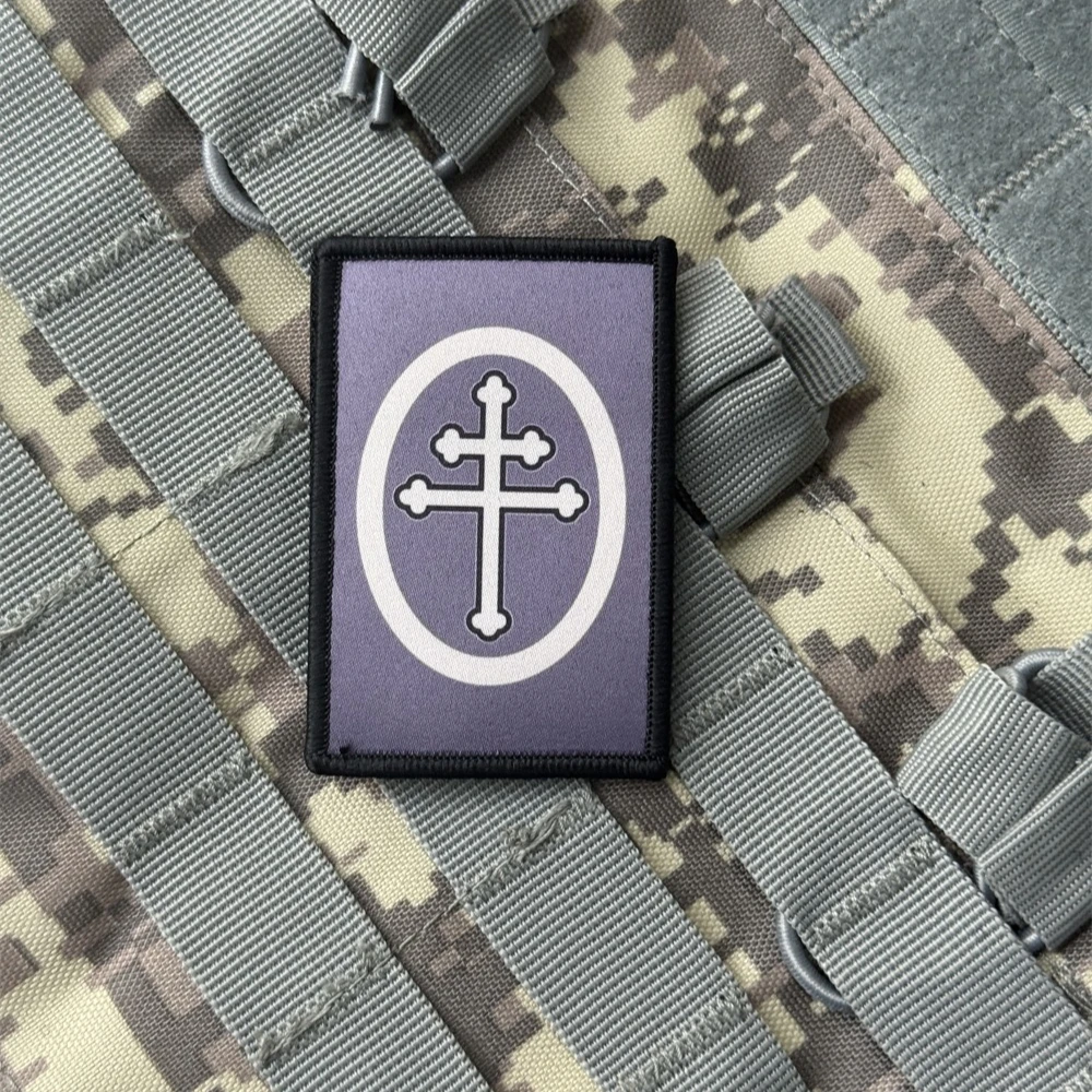 Parche "Magnum Cross", insignia de moral táctica, parches de gancho y bucle impresos para ropa, pegatinas decorativas para mochila militar - imagen 4
