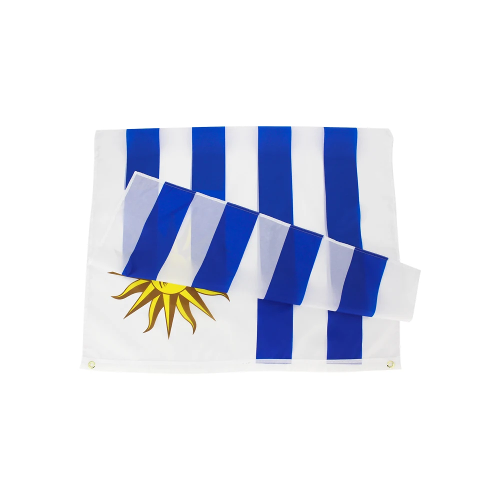 Bandera de Uruguay de 90x150cm, banderas de Uruguay, decoración impresa de poliéster, tapiz de pancarta - imagen 3