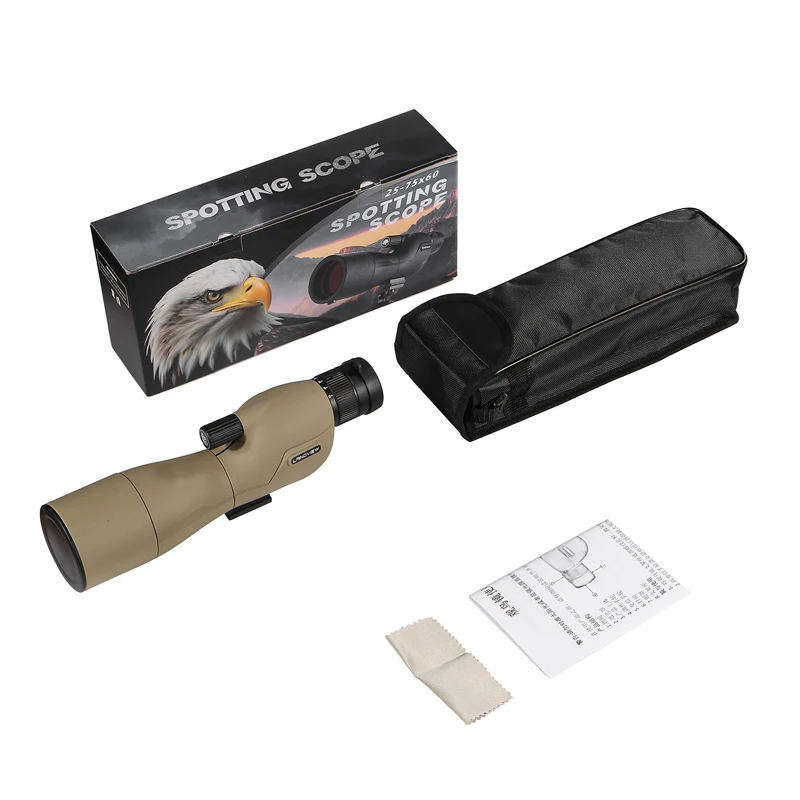 Monocular HD BAK4 60 mm 25–75x para observación y caza de precisión - imagen 5