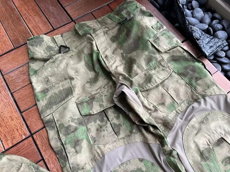 Gen3 Green Ruins Tactical Frog Paintball G3 Suit, Top de manga larga, pantalones de combate, rodilleras - imagen 5
