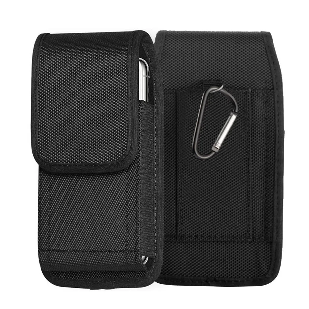 Bolsa táctica Molle para teléfono, cartera, tarjetero, bolsa con soporte de nailon, riñonera para exteriores, funda de transporte EDC para teléfono móvil, hebilla en forma de D - imagen 5