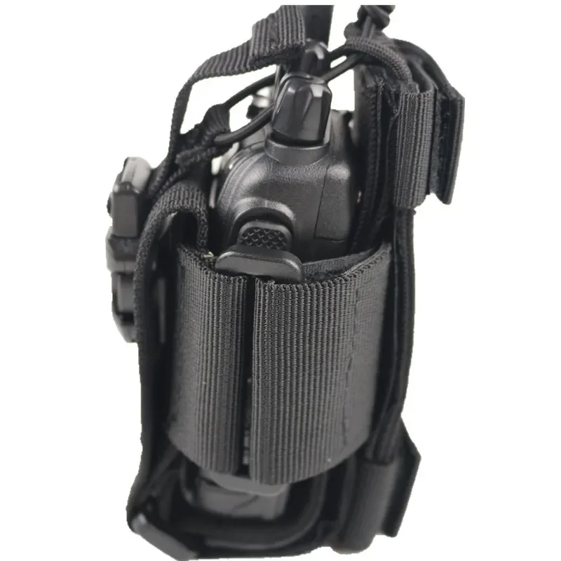 Bolsa táctica Molle para Walkie Talkie, bolsillo para la cintura, bolsa para Radio, colgante para deportes de acampada, bolsa para revistas de caza Airsoft - imagen 5