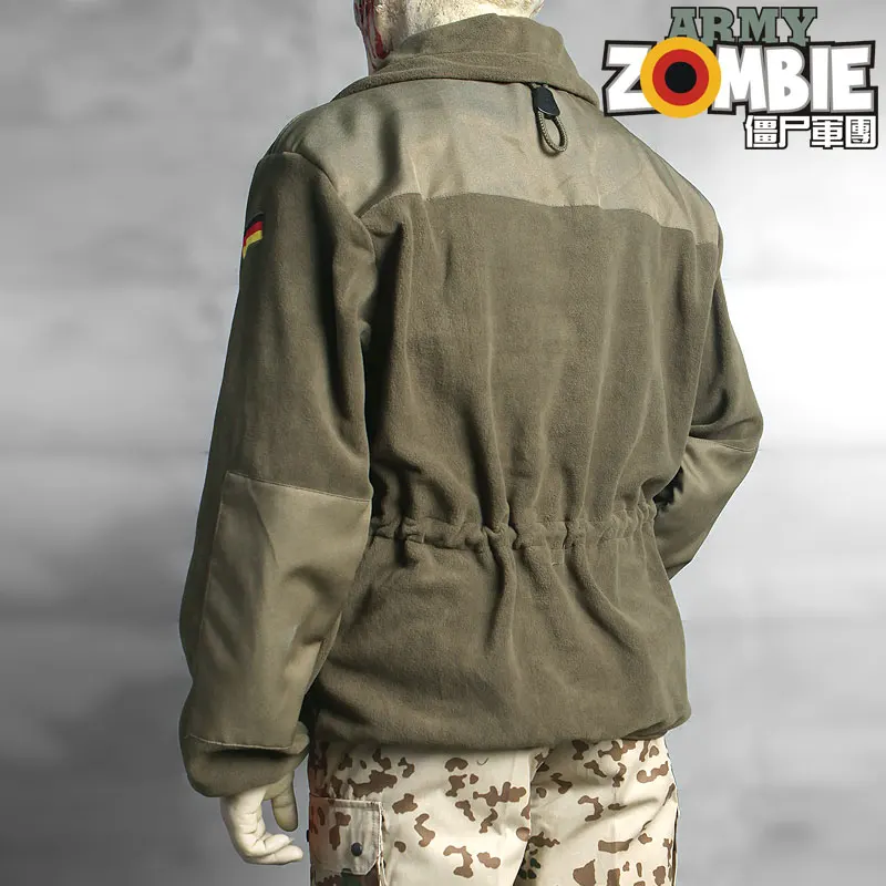 Chaqueta de lana alemana para exteriores, chaqueta de lana para hombre, forro de cáscara dura, chaqueta térmica gruesa de lana de doble cara - imagen 4