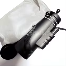 Telescopio Monocular profesional HD 80X100, telescopio potente plegable de larga distancia con trípode, Clip para teléfono para acampar al aire libre