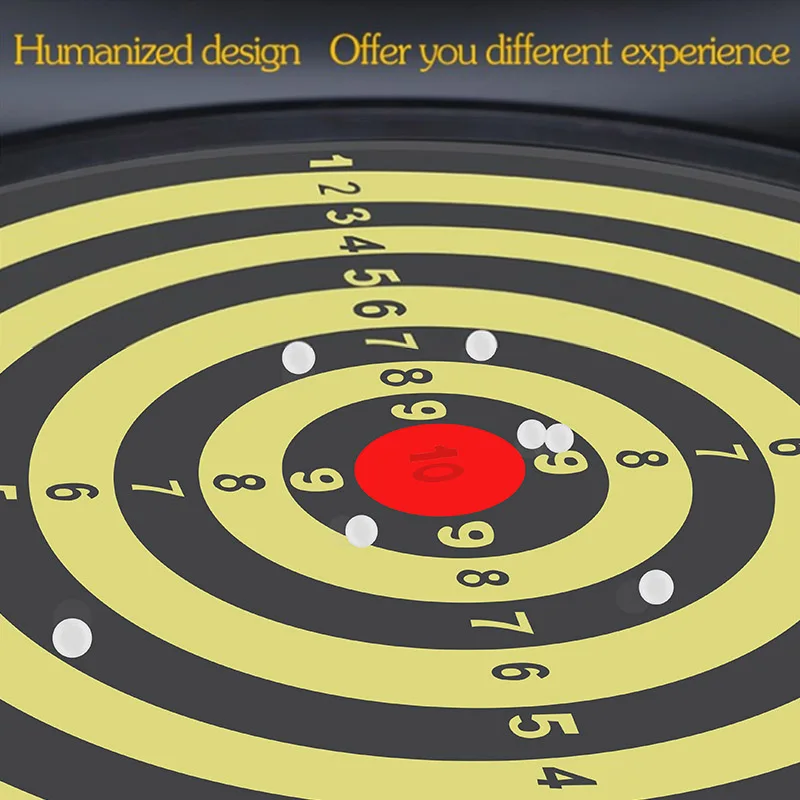 Papel de objetivo adhesivo para entrenamiento de Airsoft, accesorio táctico para rastreo de bolas de Gel, BB Paintball Buffer, 6/12 pulgadas - imagen 4
