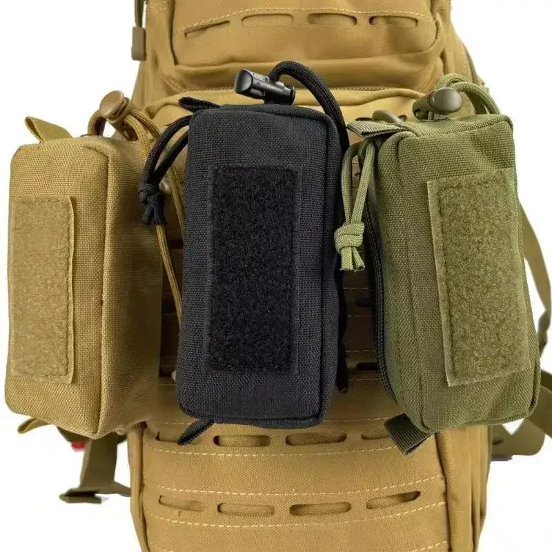 Molle Mini EDC bolsa de herramientas riñonera bolsa de utilidad billetera deportes al aire libre Camping senderismo caza accesorios tarjetero llavero bolsas - imagen 3