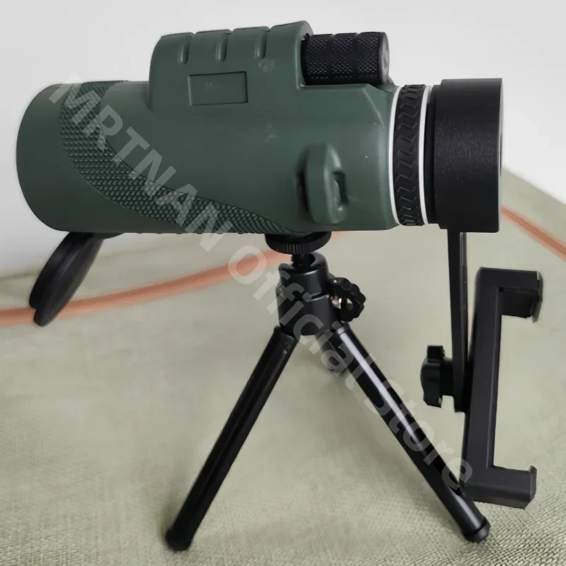 Telescopio portátil Zoom HD plegable para caza y observación