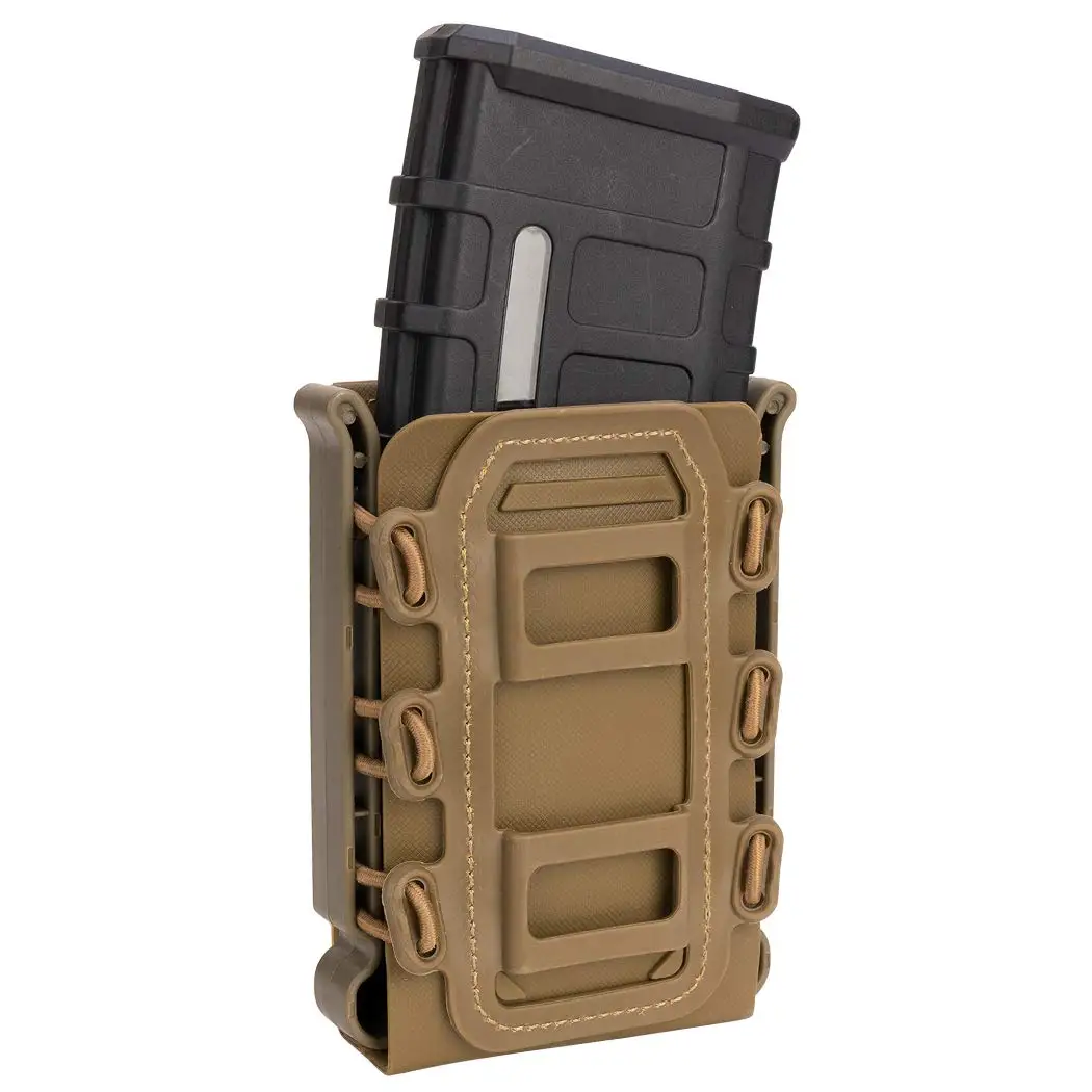 BOOIU Belt Magazine Pouch 5,56 Clip para cinturón Mag Bolsas 7,62 mm Softshell Rifle Mag Carrier para cinturón M4/AR/AK Rifle Revistas - imagen 3