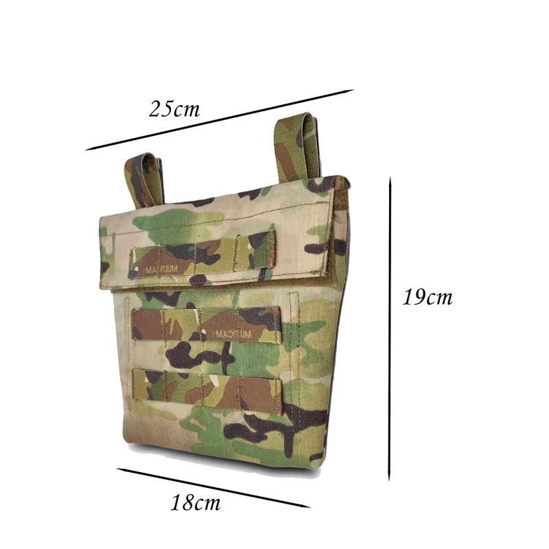 Chaleco Airsoft, bolsa para Abdomen, chaleco táctico, portador de placa, protección de ingle, bolsa Molle, expansión de caza, bolsa de Panel de protección del vientre - imagen 4