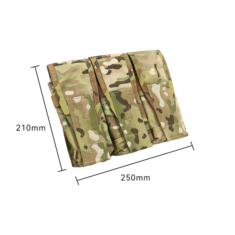 Bolsa MOLLE portarevistas camuflaje para chaleco táctico - imagen 4