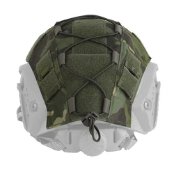 Funda cubre casco Airsoft elástica con cordón – táctica modular