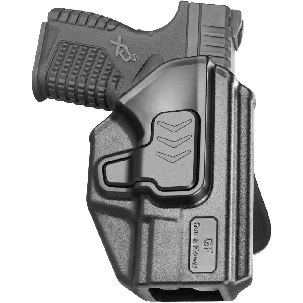 Solo para pistola Springfield XD-S 9 /.40 de 3,3 pulgadas (no para MOD.2), funda OB, transporte de cintura exterior, XDS, ajustable, mano derecha - imagen 2