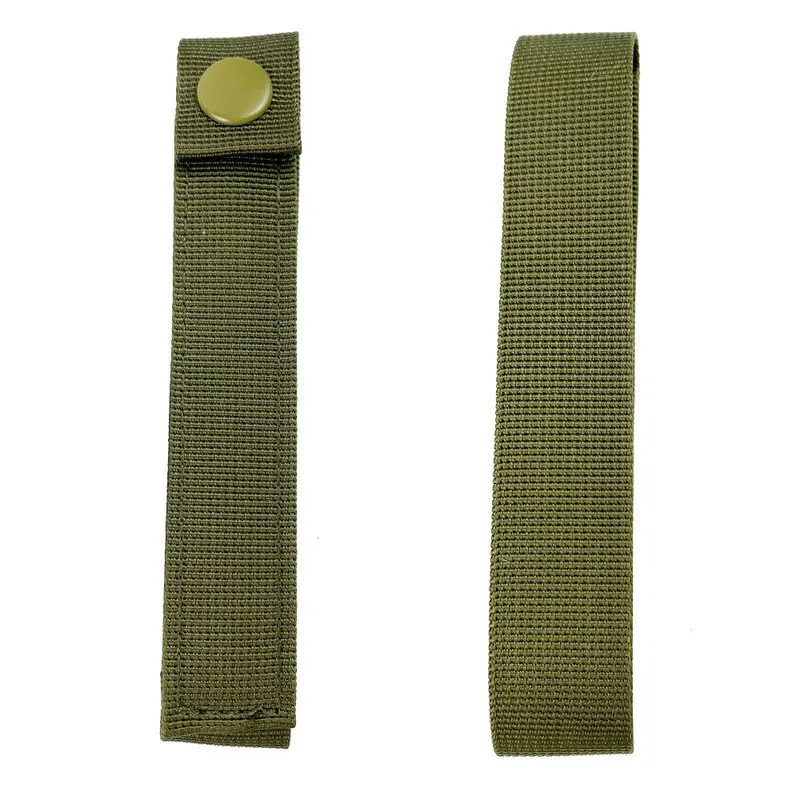 Correa Molle táctica de 6 pulgadas, correas de fijación reutilizables, correas adaptadoras Molle a presión de nailon para mochila, 4 Uds. - imagen 4
