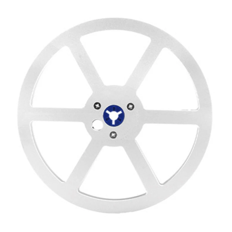 Adaptador carrete aluminio reforzado 6 orificios para jugadores carrete abierto 7 pulgadas construcción duradera - imagen 3