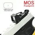 MOS BK Green dot