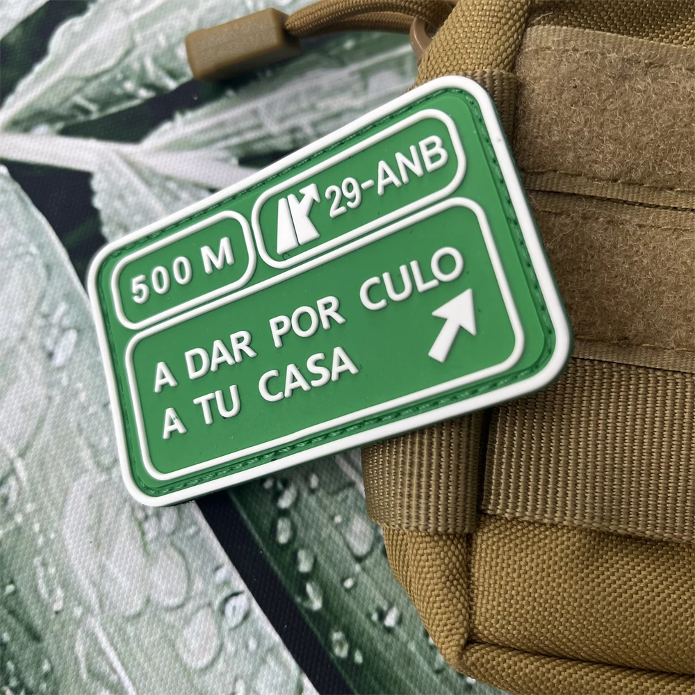 Parche táctico PVC para ropa y equipamiento, diseñado en España - imagen 3