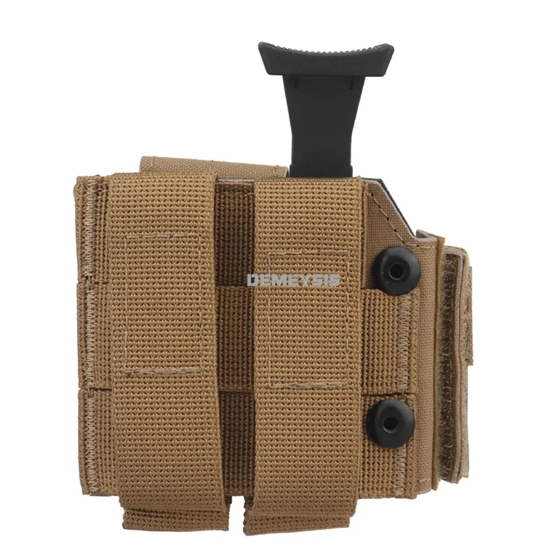 Funda de caza Universal para tiro a mano derecha, cinturón de Paintball, funda de transporte para pistola, fundas de combate táctico de liberación rápida - imagen 5