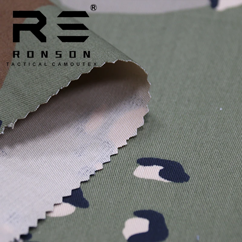 Tela de sarga de algodón de camuflaje de Chocolate de seis colores iraquí, resistente al desgaste, sombrero para exteriores, traje táctico de rana, tela C - imagen 4