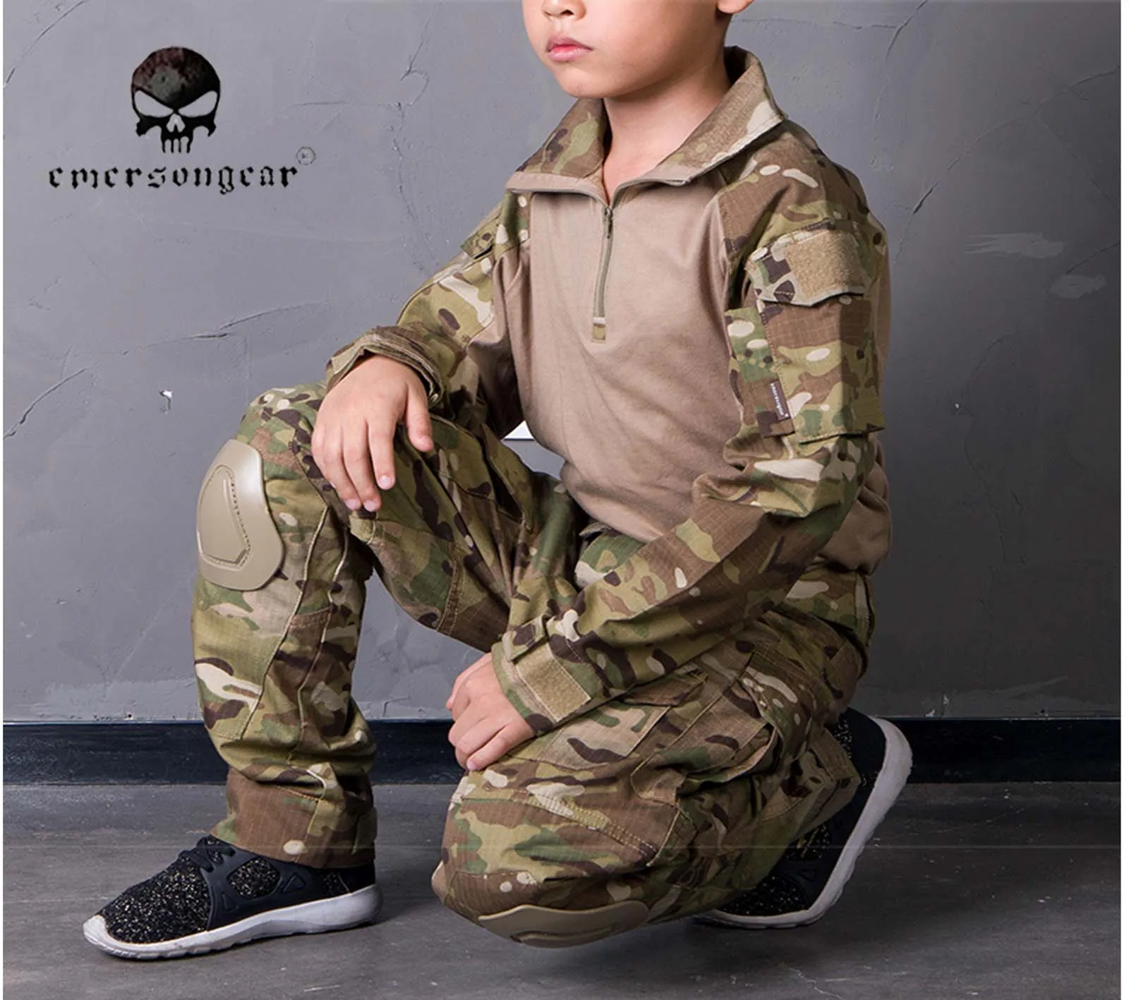 EMERSONGEAR G3 MC traje táctico infantil camuflaje airsoft - imagen 4