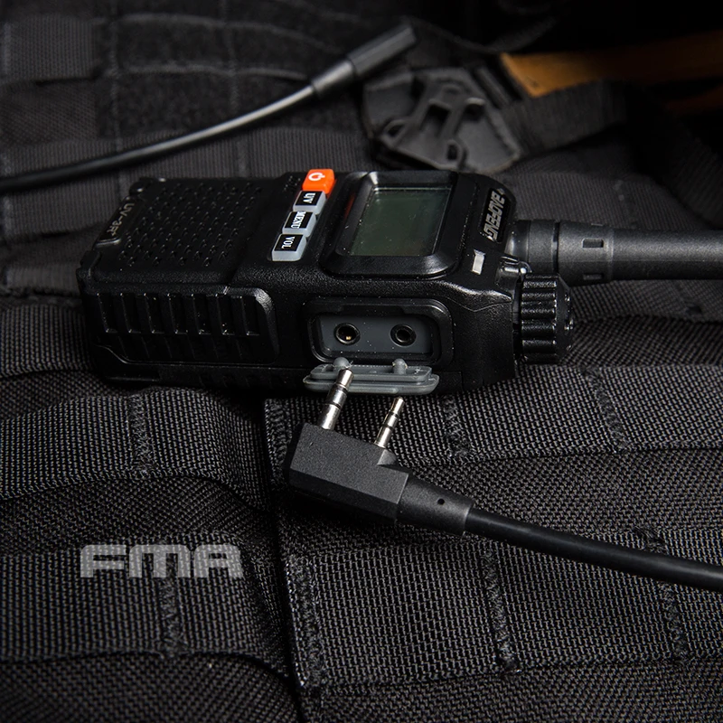 FMA-auriculares tácticos RAC PTT, compatibles con múltiples enchufes K/ICON, adaptadores de cabeza TB1318 - imagen 2