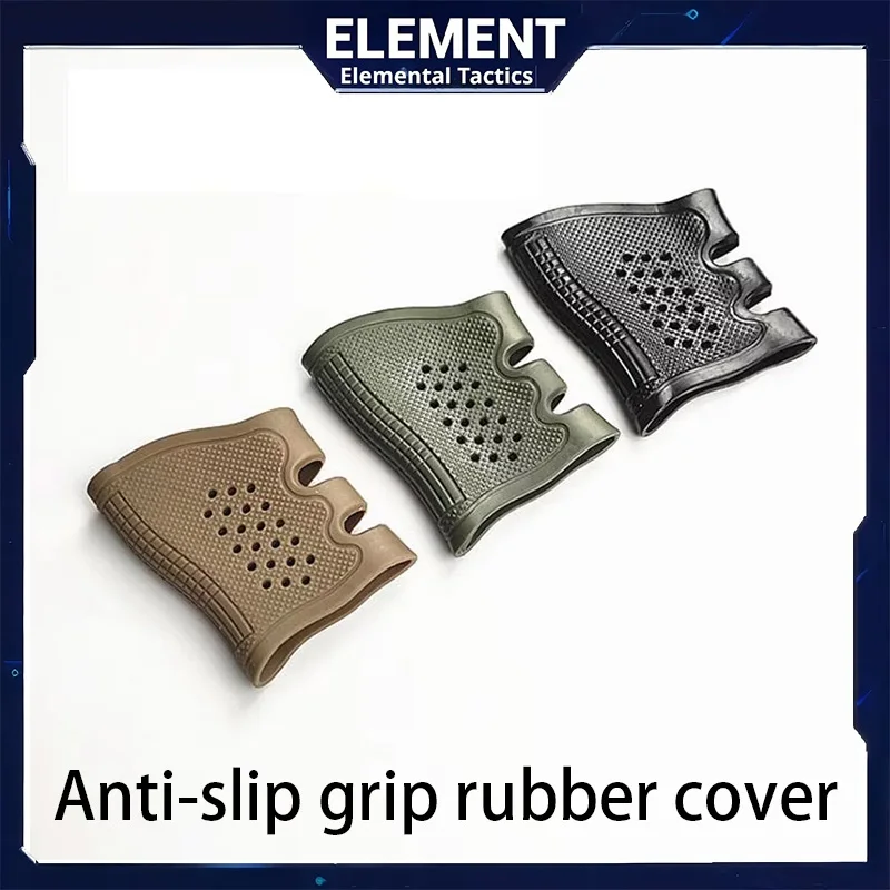 Element Empuñaduras antideslizantes de goma para pistola y revólver