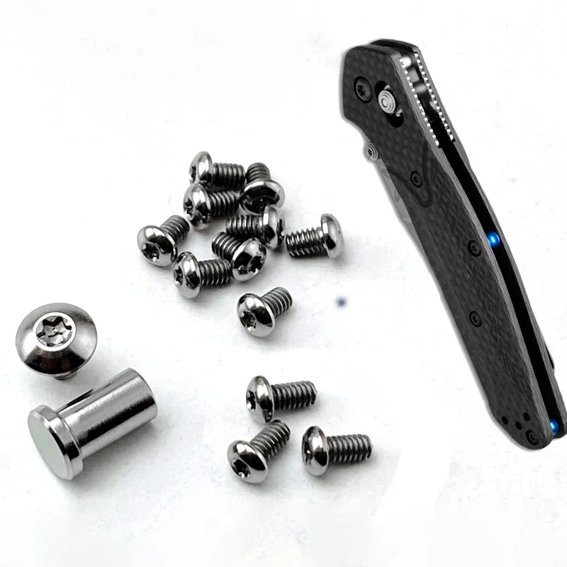 Juego completo de tornillos de titanio para Benchmade 940 Osborne