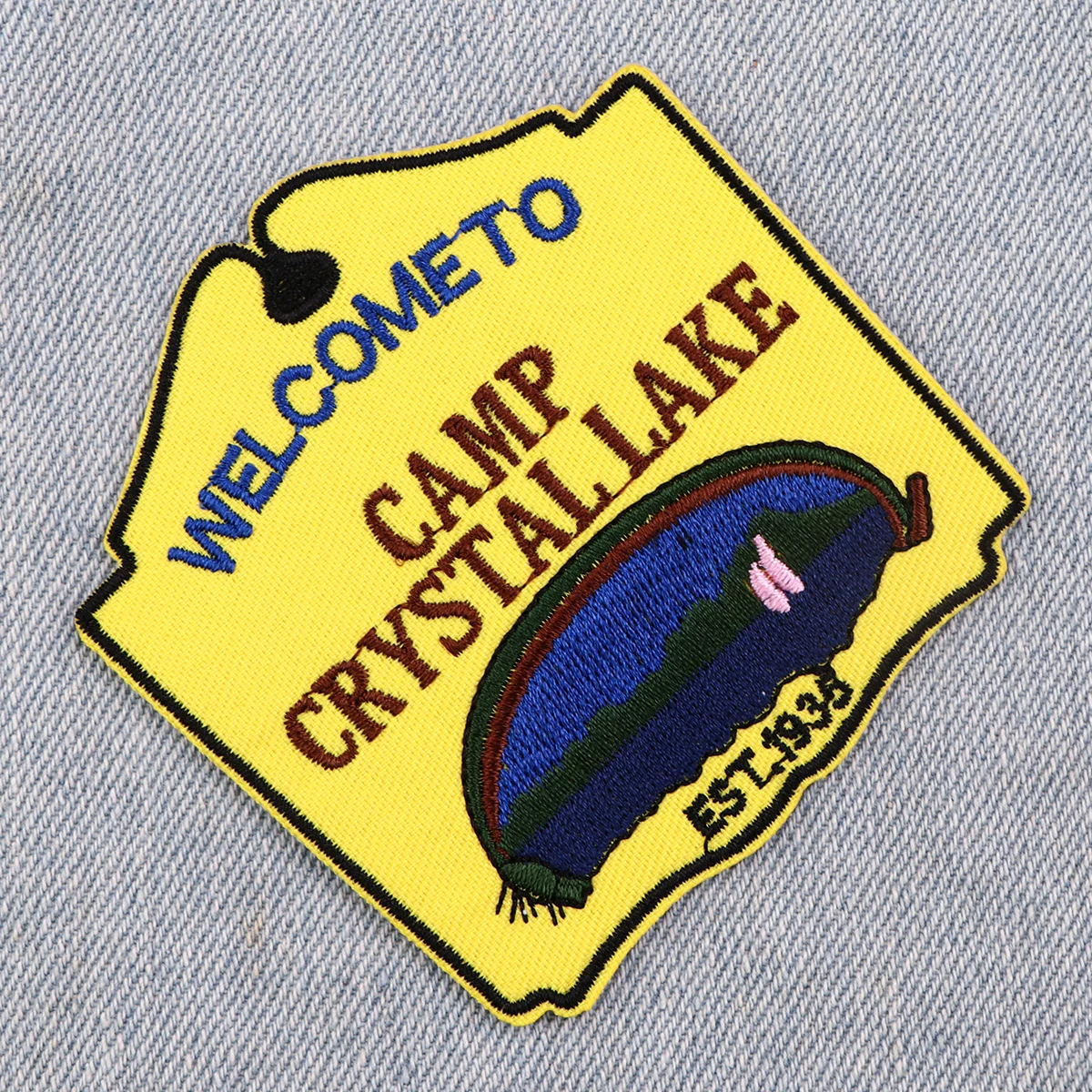 Parches para planchar de película de terror para ropa, parches bordados para decoración de ropa, parche de Halloween, aplique adhesivo para coser - imagen 3