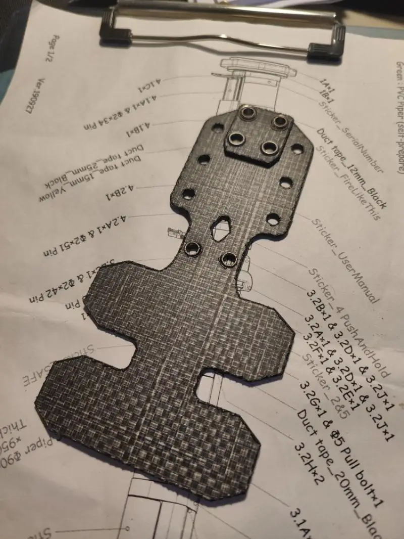 Placa de extensión RA AXL V60/X50 PTT, Material Tegris para exteriores 152/148 - imagen 2