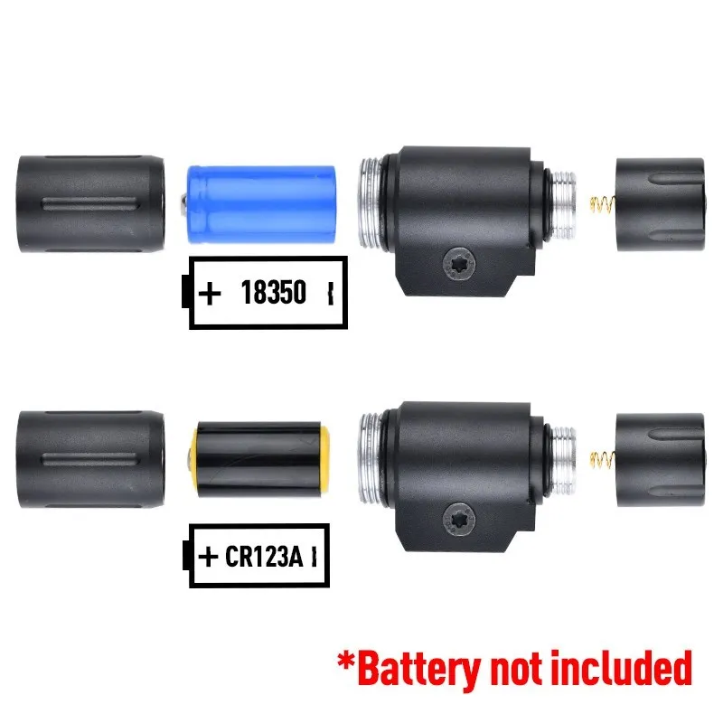 Wadsn-linterna táctica de PDW350-PLHv2, foco de arma de caza de 1000 lúmenes, interruptor de presión Dual, accesorio de pistola, compatible con riel de 20mm - imagen 4