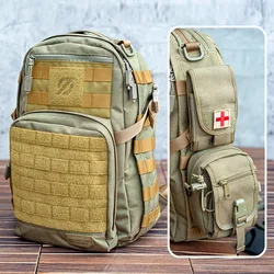 Mochila táctica de asalto multifuncional para alpinismo y aire libre
