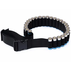 Bolsa para balas de escopeta de calibre 12, 27 agujeros, 145cm, adiestramiento táctico militar al aire libre, bolsa de almacenamiento para balas de caza