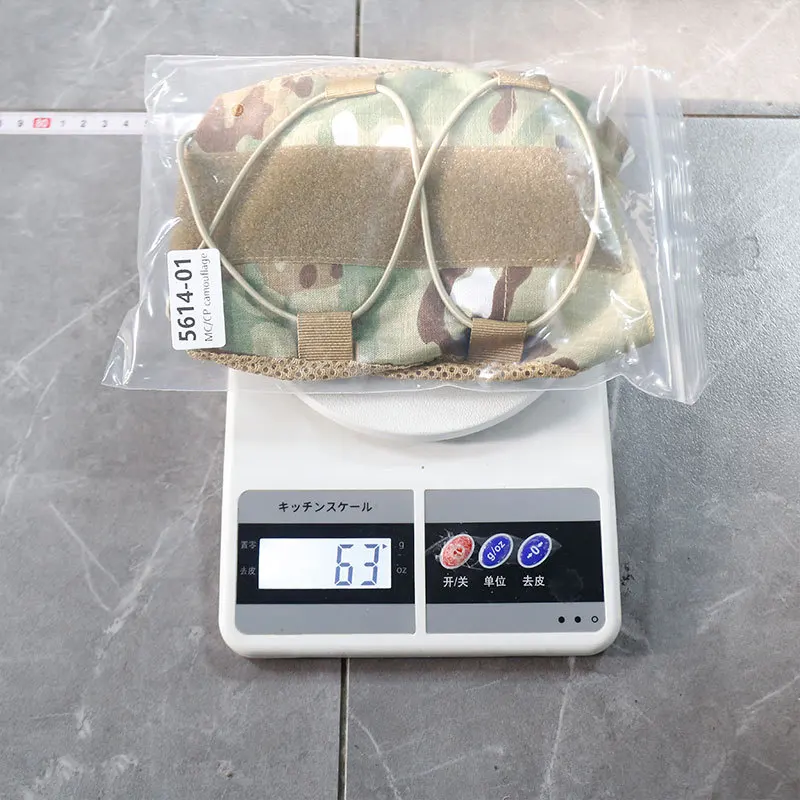 Funda táctica para casco rápido, equipo Universal de camuflaje Airsoft para exteriores, patrón EMR MC ATFG BK - imagen 4