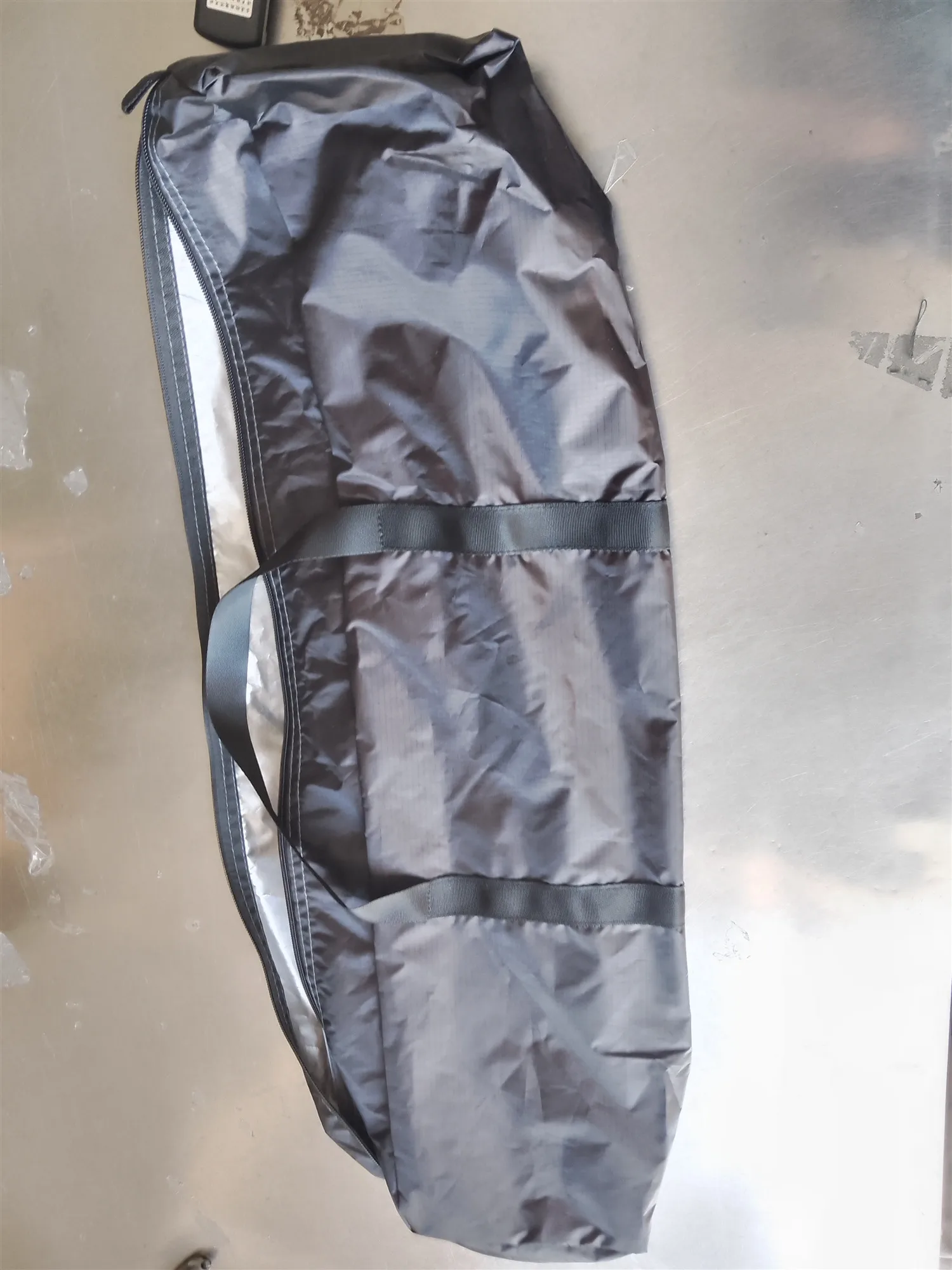 Bolso de mano de 68x14x14cm con cremallera y correa de mano para tienda, lona, toldo, toldo, senderismo, equipo de Camping, bolsa de almacenamiento para carro - imagen 4