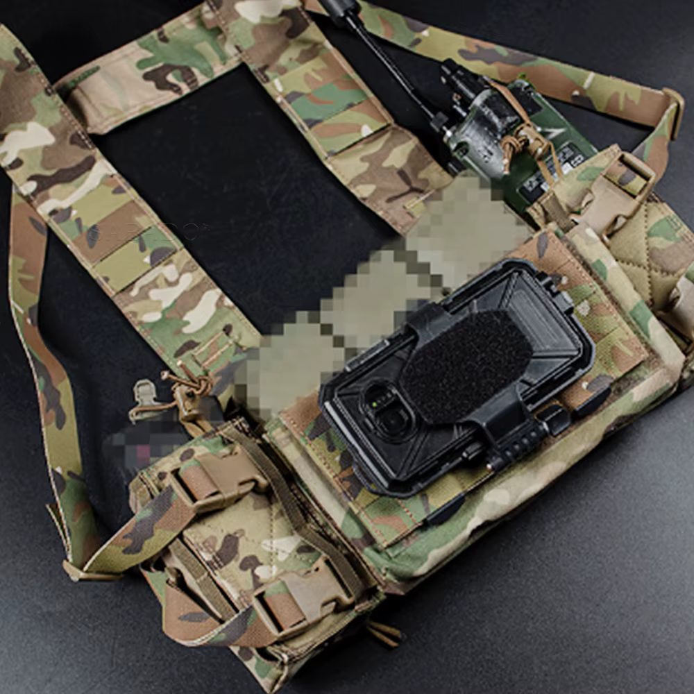 Micro Lucha Panel táctico MOLLE para MK3 MK4 aparejo de pecho - imagen 4