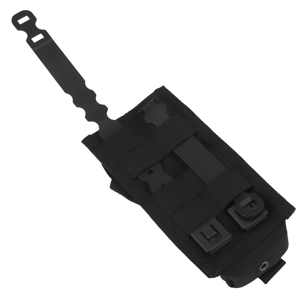 Bolsa médica táctica al aire libre, ventilador militar, bolsa médica MOLLE portátil, bolsa médica de tracción rápida, bolsa de camuflaje de primeros auxilios para caza y Camping - imagen 5