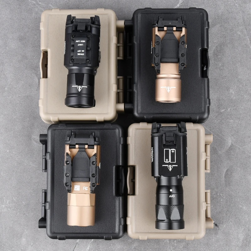 WADSN XH35 X300 X300U X300V Ultra Metal colgante pistola arma de luz caza explorador luz estroboscópica linterna LED ajuste riel de 20mm - imagen 3
