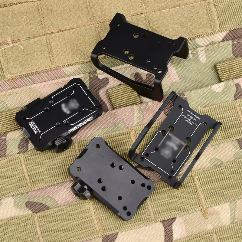 Base mira punto rojo CNC aluminio – Soporte fijo táctico Airsoft - imagen 5