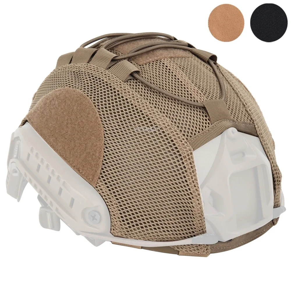 Cubierta de casco táctico para cascos rápidos, accesorios para Airsoft Paintball, caza, juego de tiro CS - imagen 2