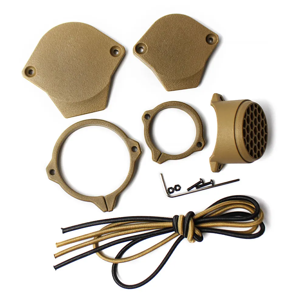 Cubiertas de lentes ópticas de puntería táctica, tapa de protección abatible hacia arriba para mira telescópica Vorte Scope para accesorios VORTEX 1-6X, SOTAC-GEAR - imagen 4