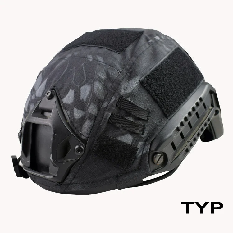 Cubierta de casco táctico de camuflaje Airsoft Fast, accesorios de casco de Paintball, equipo de protección de cascos de juego de guerra - imagen 5