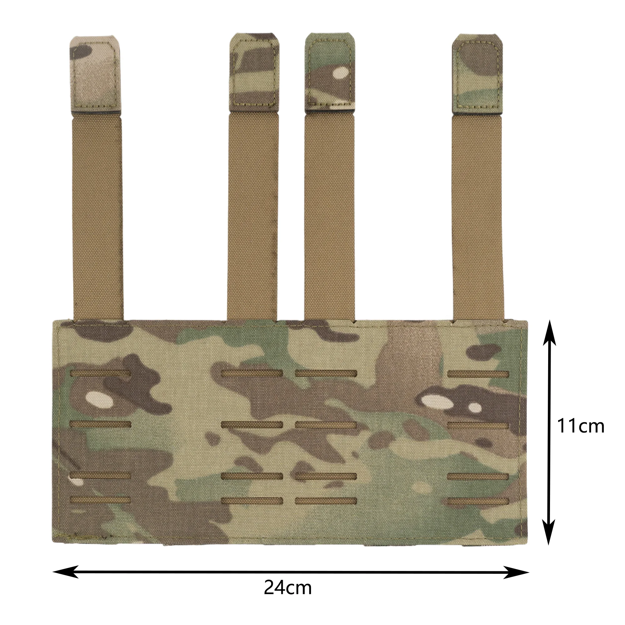 Sistema táctico MOLLE Tablero de conversión de cinta vertical Jacquard Camuflaje Ribbo - imagen 2