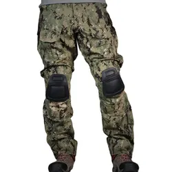 Pantalones tácticos Emersongear Gen 3 Cargo AOR2 para Airsoft