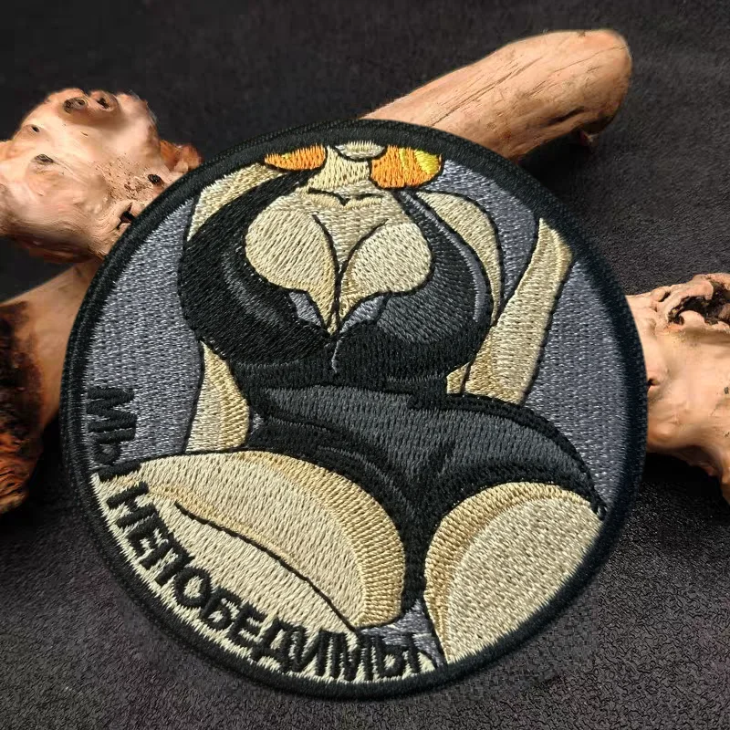 Parche bordado de belleza Sexy, chaleco táctico, sombreros con gancho y bucle, insignia de moral, mochila, pegatinas decorativas, parches para brazalete para ropa - imagen 5