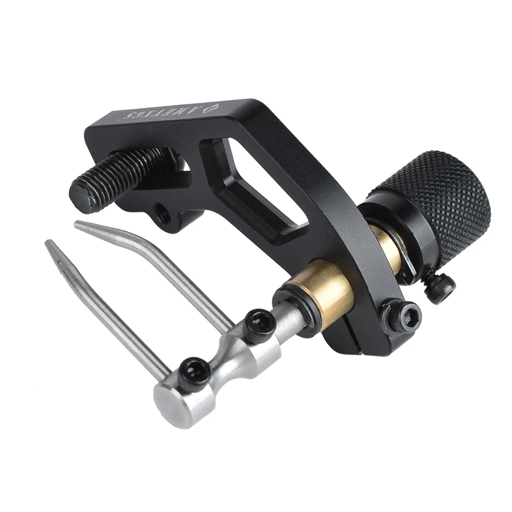 Soporte de flecha de aleación de aluminio para tiro con arco, ajustable, para arco recurvo, mano izquierda/derecha, accesorio de caza para tiro al aire libre, 1 ud. - imagen 3