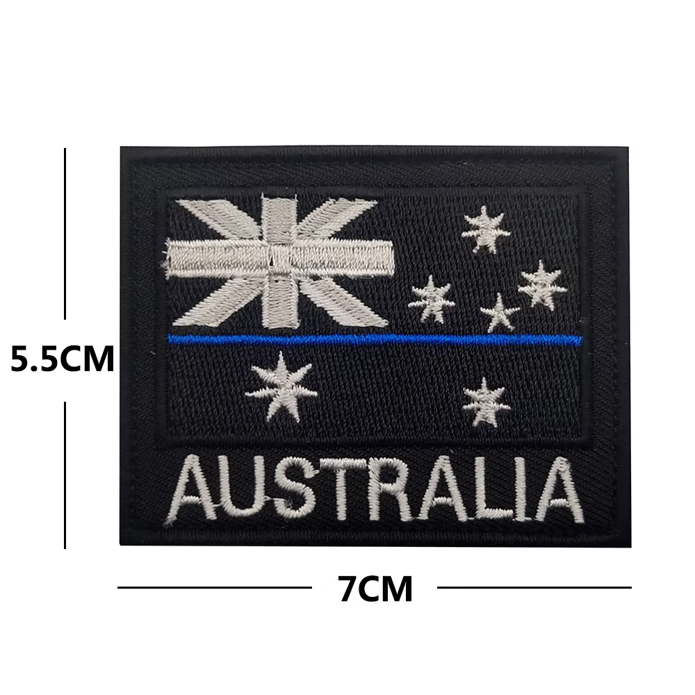 Bandera Australia parche táctico MOLLE canguro 3D IR