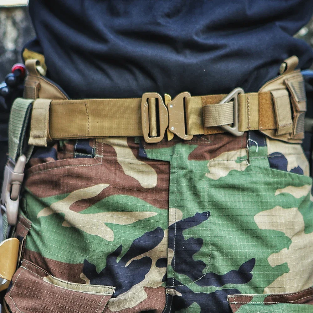Emersongear-Cinturón de combate para batalla, hebilla, correa de cintura, caza, trabajo al aire libre, Cobrabuckle, tirador, Paintball, senderismo, EM9392 - imagen 3